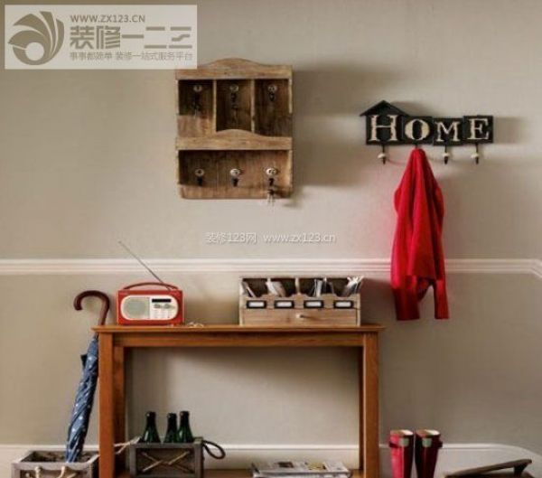 尷尬角落大變身 玄關(guān)設(shè)計收納方案