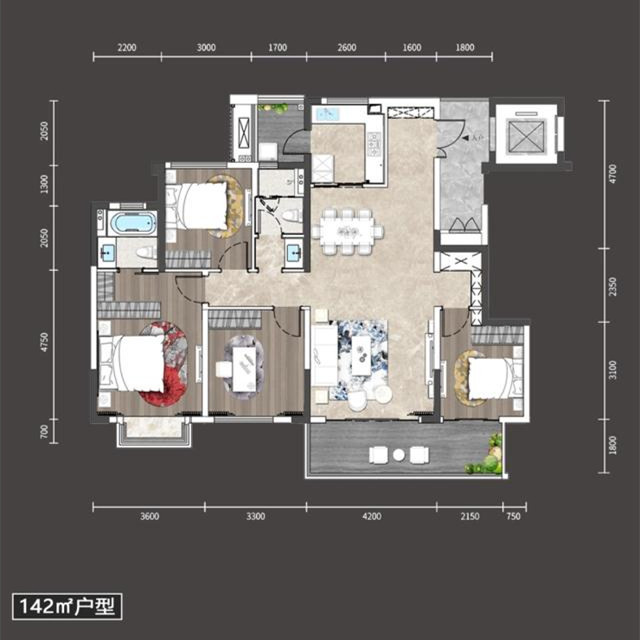 川發天府上城戶型解析