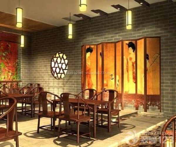 成都茶樓裝修效果圖