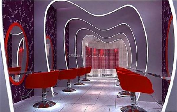 美發(fā)店裝修設計