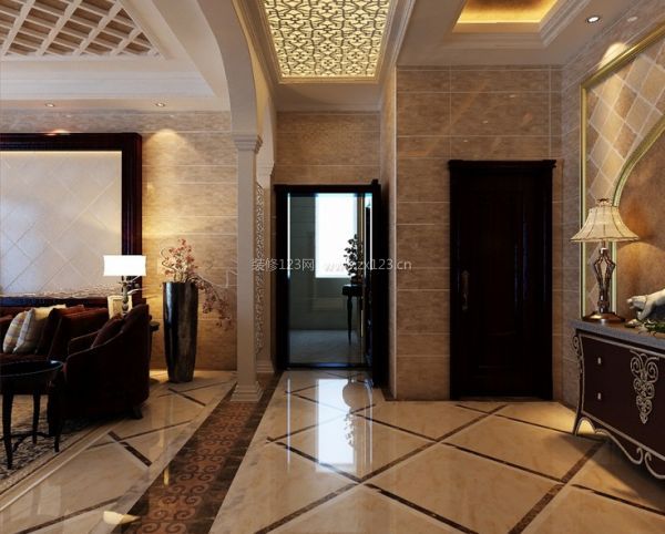 過道吊頂效果圖