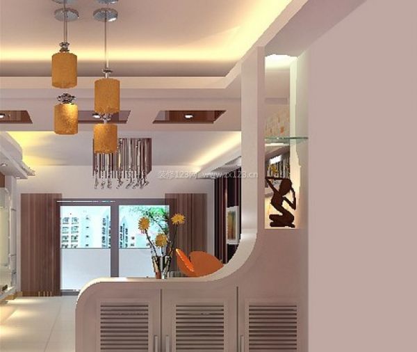 玄關(guān)鞋柜效果圖