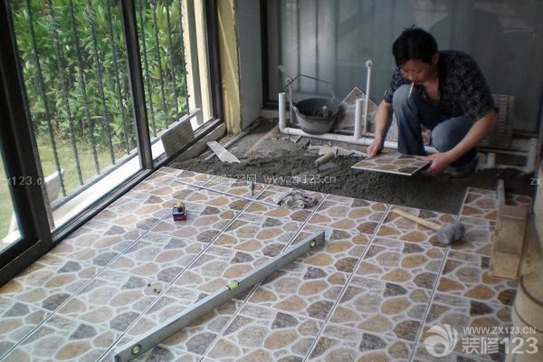 自建房裝修流程——貼磚