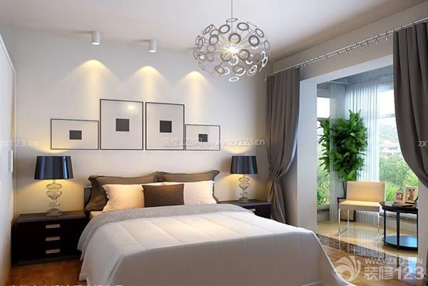 半包裝修現代簡約臥室裝修圖