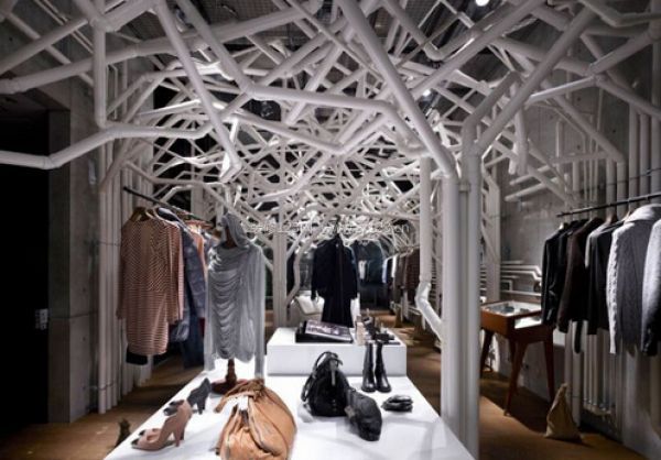 服裝連鎖店設計主要包含哪些方面細節設計（組圖）_安徽三鼎建筑裝飾工程有限公司