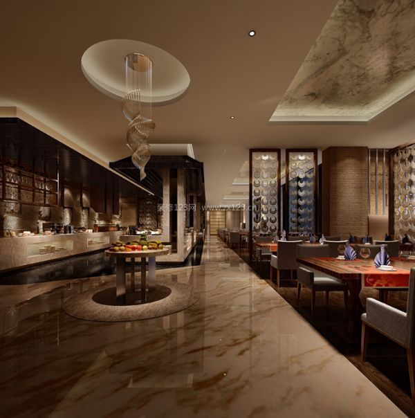 淺析西餐連鎖店裝修設計方案主要包含哪些方面（組圖）_安徽三鼎建筑裝飾工程有限公司