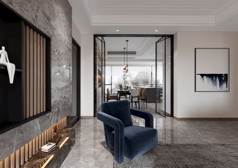 現(xiàn)代風(fēng)格裝修案例圖