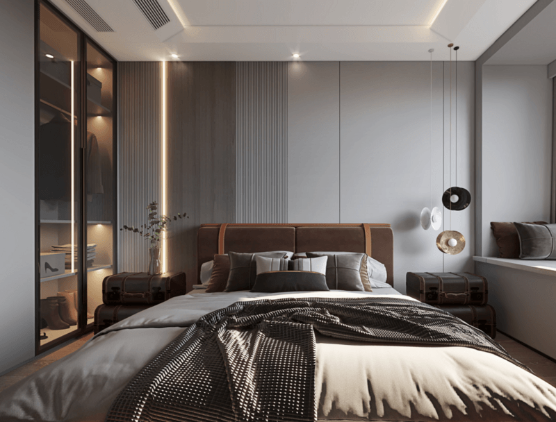 現(xiàn)代風(fēng)格裝修案例圖