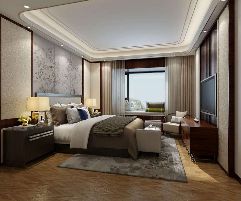 萬科君悅云臺裝修效果圖