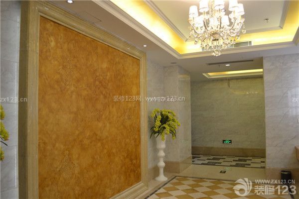 居室墻面涂料施工效果圖