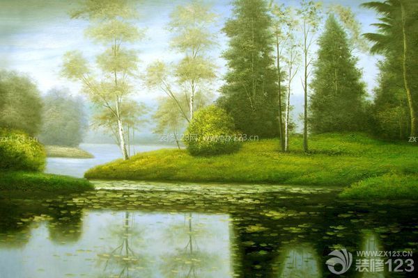 家居裝飾油畫選擇技巧4：油畫風格需統一