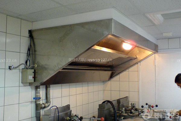 抽油煙機清洗與保養之清洗集煙罩