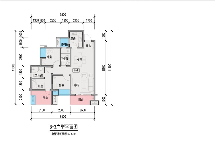 環(huán)天山嶼城戶型圖