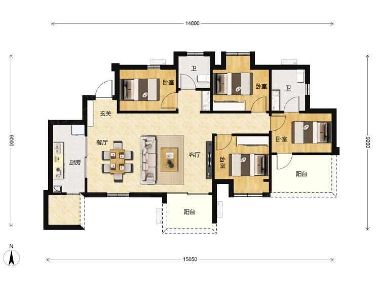 環(huán)天山嶼城戶型圖
