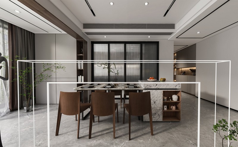 保利西堂里院裝修效果圖