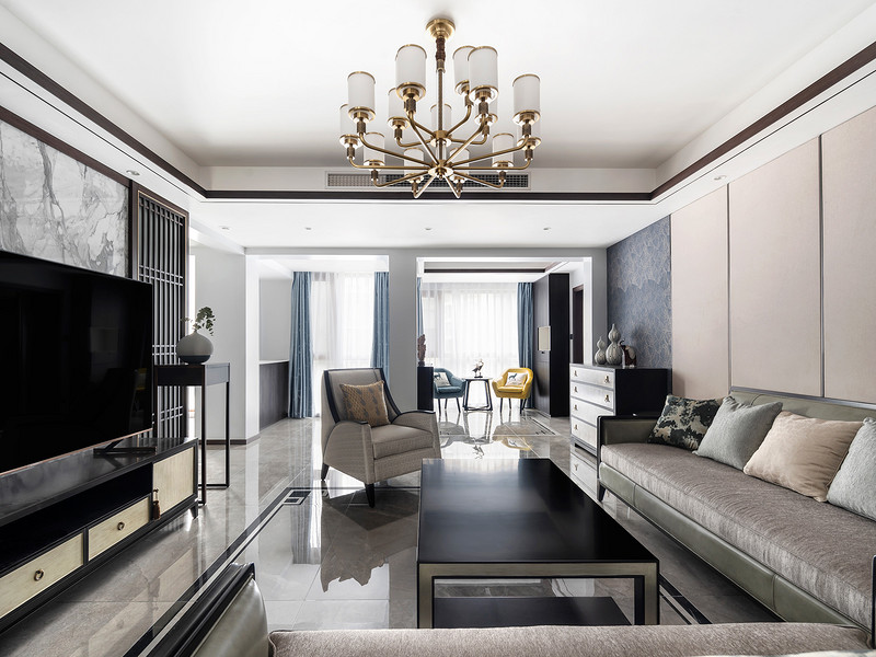 130平戶型客廳怎么設計才不會浪費？